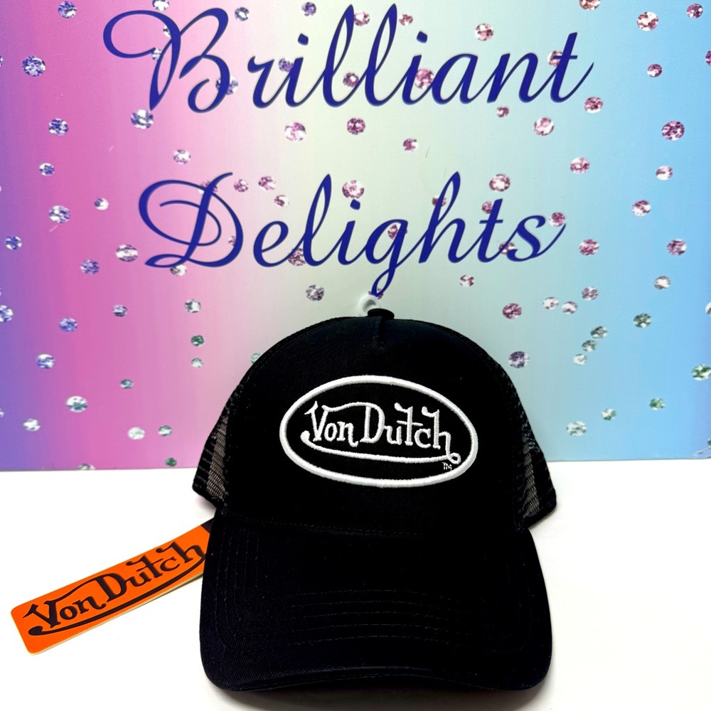 🔥VON DUTCH TRUCKER SNAPBACK HAT